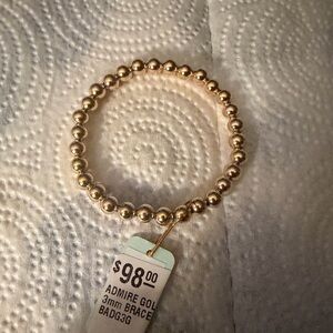 Enewton admire gold 3mm Gold Beaded Bracelet NWT